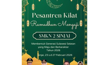 Pesantren Kilat Ramadhan Mengaji SMKN 2 SINJAI