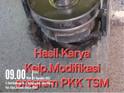 Modifikasi Alat Peraga Sepeda motor 